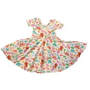 Wild Rich Kids twirl dress girl's size 9/10 little mermaid disney ariel